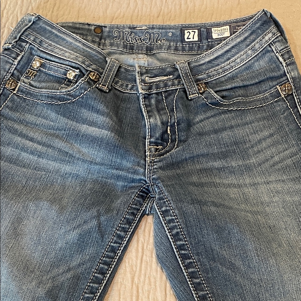 Miss Me Women's Denim Boot Cut Jeans